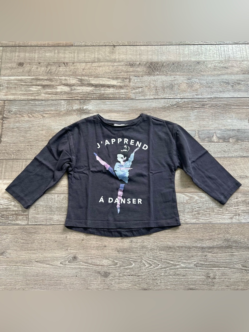 Zara Girls Long Sleeve Dancer Shirt Size 12-18 Months